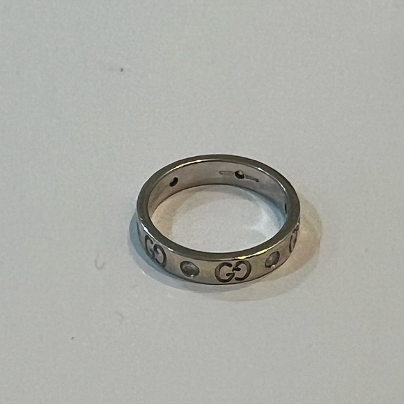Gucci diamond ring authentic - Picture 2 of 4